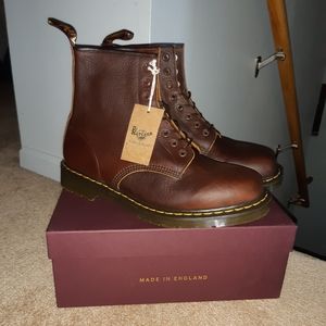 Doc Martin Dark Tan Boot Size 13M